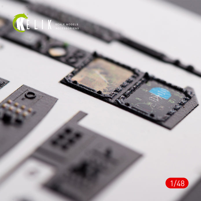3D Decals Interior Bell Boeing MV-22 "Osprey" (for HobbyBoss model kit) Scale 1:48 KeliK K48006 USA