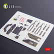 3D Decals Interior Aircraft Douglas TBD-1A Devastator (for GWH model kit) Scale 1:48 KeliK K48008 USA (WW2)