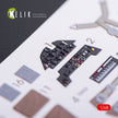 3D Decals Interior Messerschmitt Bf-109E (for WingsyKits model kit) Scale 1:48 KeliK K48009 Germany (WW2)