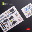 3D Decals Interior Aircraft North American OV-10A Bronco (for ICM Plastic Model Kit) Scale 1:48 KeliK K48010 USA