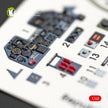 3D Decals Interior Aircraft Republic P-47M 