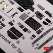 Interior 3D Decals Aircraft Republic P-47D Thunderbolt Razorback (for Tamiya Plastic Model Kit) Scale 1:48 KeliK K48015 USA (WW2)