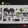 Republic Р-47D Thunderbolt. Interior 3D Decals (for Italeri / Academy Aircraft model kit) Scale 1:48 KeliK K48016