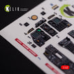 Interior 3D Decals Aircraft Fairchild Republic A-10 Thunderbolt II (for Academy Plastic Model Kit) Scale 1:48 KeliK K48017 USA