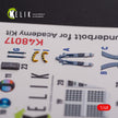 Interior 3D Decals Aircraft Fairchild Republic A-10 Thunderbolt II (for Academy Plastic Model Kit) Scale 1:48 KeliK K48017 USA