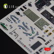 Fairchild Republic A-10C Thunderbolt II. Interior 3D Decals (for Italeri Aircraft model kit) Scale 1:48 KeliK K48018