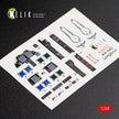 Interior 3D Decals Helicopters Boeing AH-64D Apache longbow (for Academy Plastic Model Kit) Scale 1:48 KeliK K48022 USA