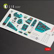 Interior 3D Decals Helicopters MI-24V (for Zvezda Plastic Model Kit) Scale 1:48 KeliK K48023 Ukraine/USSR