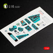 Interior 3D Decals Helicopters MI-24P (for Zvezda Plastic Model Kit) Scale 1:48 KeliK K48024 Ukraine/USSR