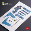 Interior 3D Decals Aircraft SU-24 (for Trumpeter Plastic Model Kit) Scale 1:48 KeliK K48025 Ukraine/USSR