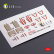 Interior 3D Decals Aircraft SU-24 (for Trumpeter Plastic Model Kit) Scale 1:48 KeliK K48025 Ukraine/USSR