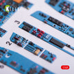 Interior 3D Decals Aircraft SU-24 (for Trumpeter Plastic Model Kit) Scale 1:48 KeliK K48025 Ukraine/USSR