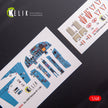 Interior 3D Decals Aircraft SU-24 (for Trumpeter Plastic Model Kit) Scale 1:48 KeliK K48025 Ukraine/USSR
