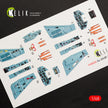 Interior 3D Decals Aircraft SU-25UB (for Smer/KP model kit) Scale 1:48 KeliK K48026 Ukraine/USSR