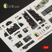 Interior 3D Decals Aircraft McDonnell Douglas F-4B Phantom II (for Tamiya model kit) Scale 1:48 KeliK K48027 USA