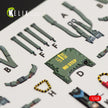 Interior 3D Decals Aircraft McDonnell Douglas F-4B Phantom II (for Tamiya model kit) Scale 1:48 KeliK K48027 USA