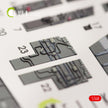 Interior 3D Decals Aircraft McDonnell Douglas F/A-18B 