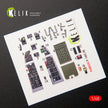 Interior 3D Decals Aircraft F16C\N Fighting Falcon (for Tamiya Model Kit) Scale 1:48 KeliK K48035 USA