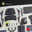 Interior 3D Decal F-35A Lightning II (for Kitty Hawk Model Kit) Scale 1:48 KeliK K48047 USA