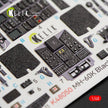 Sikorsky MH-60K Black Hawk Aircraft Interior 3D Decals (for Italeri kit) 2666 Scale 1:48 KeliK K48050 USA