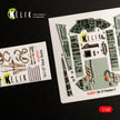 SU-27 Flanker Interior Aircraft 3D Decals (for GWH Plastic Model) Scale 1:48 KeliK K48051 Ukraine/USSR