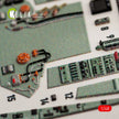 SU-27 Flanker Interior Aircraft 3D Decals (for GWH Plastic Model) Scale 1:48 KeliK K48051 Ukraine/USSR