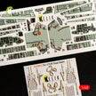 SU-27UB Flanker Interior 3D Decals (for GWH Plastic Model) Scale 1:48 KeliK K48052 Ukraine/USSR