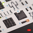 Mitsubishi JASDF F-2B Interior 3D Decals (for Hasegawa Plastic Model) Scale 1:48 KeliK K48054 Japan