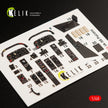 IA-58 Pucara Interior 3D Decals (for Kinetic Model Kit) KeliK K48055 Scale 1:48 Brazil