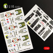 McDonnell Douglas F-4G Phantom II Interior 3D Decals (for Meng Plastic Model Kit) KeliK K48056 Scale 1:48 USA