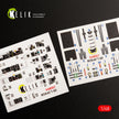 T-50 ROKAF Interior 3D Decals (for Academy Model Kit) KeliK K48057 Scale 1:48 Korea