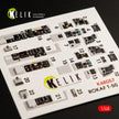 T-50 ROKAF Interior 3D Decals (for Academy Model Kit) KeliK K48057 Scale 1:48 Korea