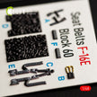 3D Decals Interior Aircraft F-16E Desert Vipers Block 60 (for Kinetic Plastic Model Kit) Scale 1:48 KeliK K48060 USA