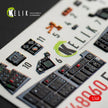 3D Decals Interior Aircraft F-16E Desert Vipers Block 60 (for Kinetic Plastic Model Kit) Scale 1:48 KeliK K48060 USA