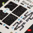 3D Decals Interior Aircraft F-16F Desert Vipers Block 60 (for Kinetic Plastic Model Kit) Scale 1:48 KeliK K48062 USA
