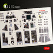 3D Decals Interior Aircraft Grumman F-14D Tomcat (for AMK Plastic Model Kit) Scale 1:48 KeliK K48064 USA