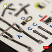 3D Decals Interior Aircraft Grumman F-14D Tomcat (for AMK Plastic Model Kit) Scale 1:48 KeliK K48064 USA