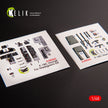 3D Decals Interior Aircraft McDonnell Douglas F-18C Hornet (for Hasegawa Plastic Model Kit) Scale 1:48 KeliK K48065 USA