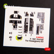 3D Decals Interior Aircraft McDonnell Douglas F-18C Hornet (for Hasegawa Plastic Model Kit) Scale 1:48 KeliK K48065 USA