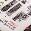 3D Decals Interior Aircraft McDonnell Douglas F-18C Hornet (for Hasegawa Plastic Model Kit) Scale 1:48 KeliK K48065 USA