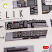 3D Decals Interior Aircraft McDonnell Douglas F-18C Hornet (for Hasegawa Plastic Model Kit) Scale 1:48 KeliK K48065 USA