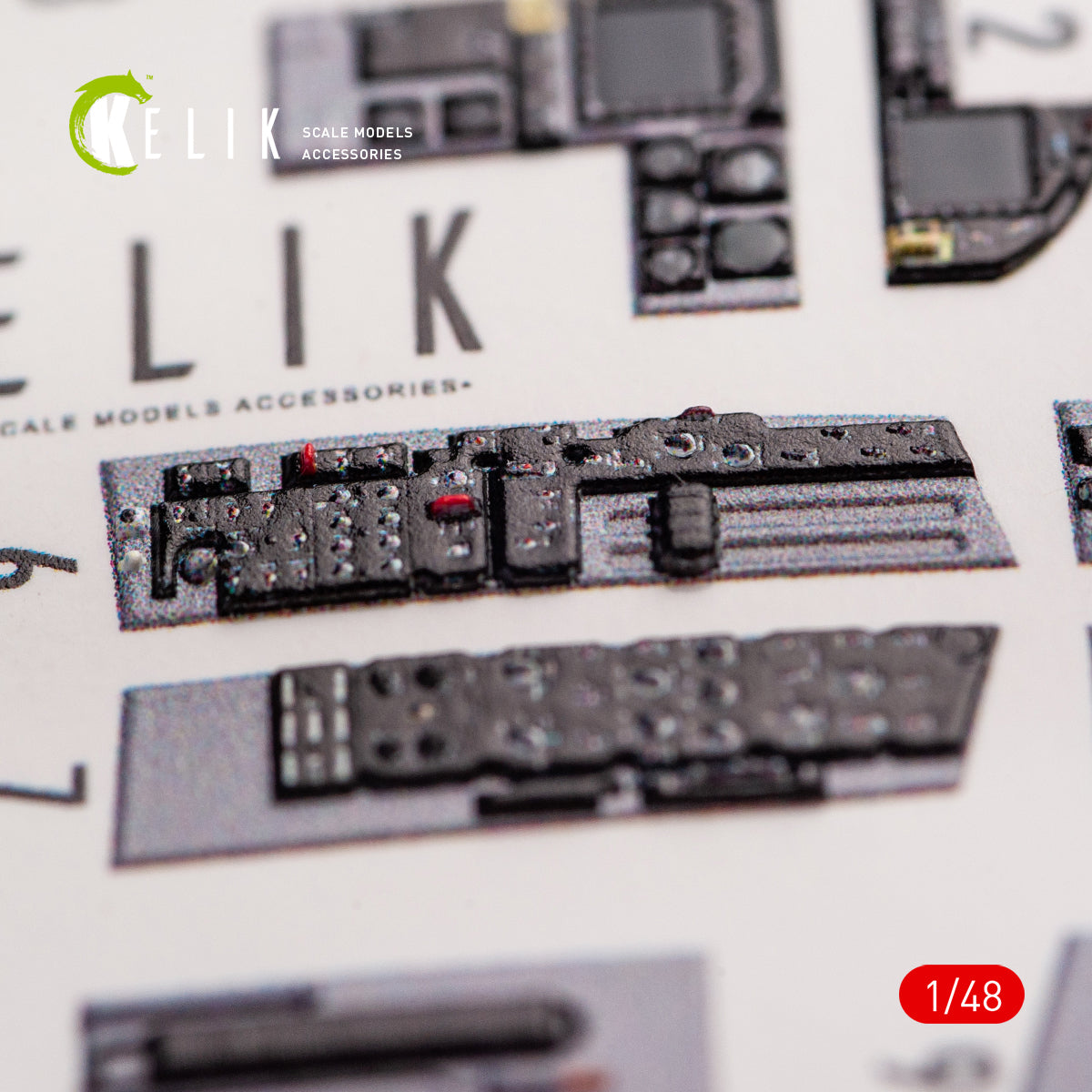 3D Decals Interior Aircraft McDonnell Douglas F-18C Hornet (for Hasegawa Plastic Model Kit) Scale 1:48 KeliK K48065 USA