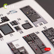 3D Decals Interior Aircraft Grumman F-14B Tomcat (for GWH Plastic Model Kit) Scale 1:48 KeliK K48066 USA
