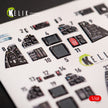 3D Decals Interior Aircraft Grumman F-14B Tomcat (for GWH Plastic Model Kit) Scale 1:48 KeliK K48066 USA