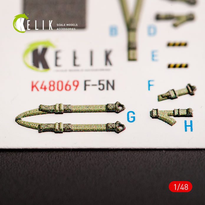 3D Decals Interior Aircraft Northrop F-5N (for AFV Club Plastic Model Kit) Scale 1:48 KeliK K48069 USA