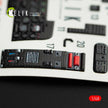 3D Decals Interior Helicopters Dauphin II SA.365F / AS.565SA (for Kitty Hawk / Zimimodel Plastic Model Kit) Scale 1:48 KeliK K48072 France