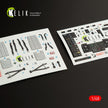 3D Decals Interior Helicopters Dauphin II SA.365F / AS.565SA (for Kitty Hawk / Zimimodel Plastic Model Kit) Scale 1:48 KeliK K48072 France
