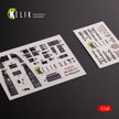 3D Decals Interior Aircraft Messerschmitt Me-410 A1 (for Meng Model Plastic Model Kit) Scale 1:48 KeliK K48075 Germany (WW2)