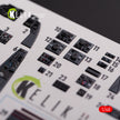 3D Decals Interior Aircraft Messerschmitt Me-410 A1 (for Meng Model Plastic Model Kit) Scale 1:48 KeliK K48075 Germany (WW2)