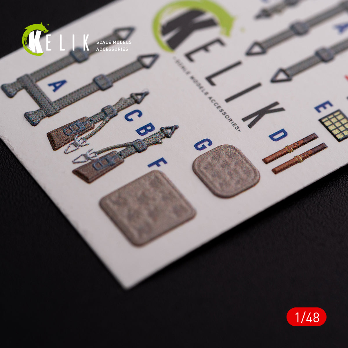 3D Decals Interior Aircraft Messerschmitt Me-410 A1 (for Meng Model Plastic Model Kit) Scale 1:48 KeliK K48075 Germany (WW2)